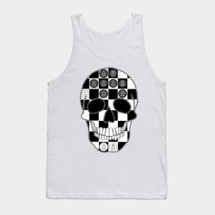 Chess Skull Tank Top